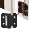 Torsion Hinge Adjustable Black Zinc Alloy Steel Electroplated for Industrial