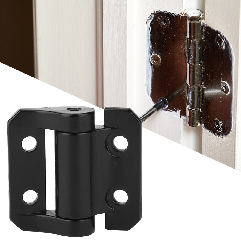 Torsion Hinge Adjustable Black Zinc Alloy Steel Electroplated for Industrial