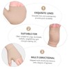 TOVINANNA 1pair Fingerless Compression Gloves Elasticity Pressure Gloves for Enhanced
