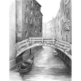 Royal & Langnickel(R Sketching Made Easy Kit 9"X12"-Venice Bridge