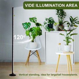 Oizuon Plant Grow Lights Indoor - Plant Growing Lamps with Full Spectrum 336 LED, Adjustable Height, Remote Control, Energy-Efficient, Ideal for Indoor Gardening & Plant Care