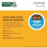 +ONE McCafe, ICED One Step Mocha Frappe K-Cup Coffee Pods,