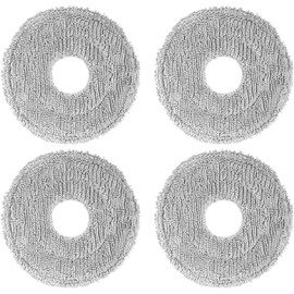 DREAME Mop Pads Compatible with X50 Ultra / X40 Ultra/ L50 Ultra / L40s Ultra / L40s Ultra AE / L40s Ultra CE / L40 Ultra / L10s Ultra Gen2, Wet Mopping Pads (4 pcs)