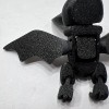 3D Printed Black Articulating Glider Bat