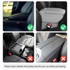 Stacool Upgraded Car Center Console Cover,Microfiber Leather Car Armrest Cover