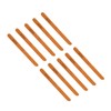 10pcs Nail File Professional Wood Core Reusable Double Sides Washable