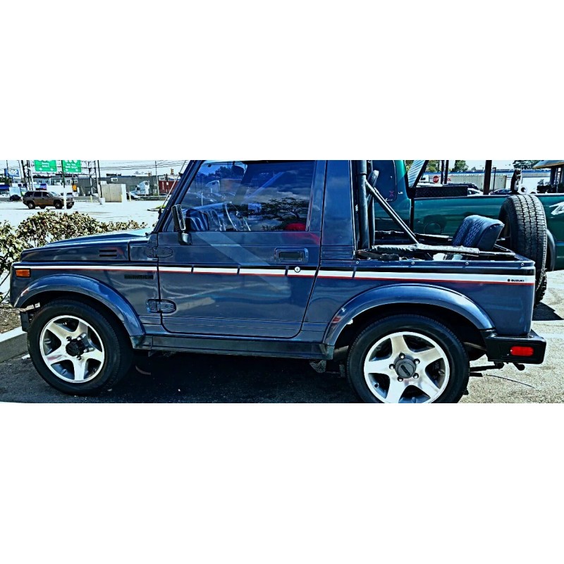 suzuki samurai sides lines decals