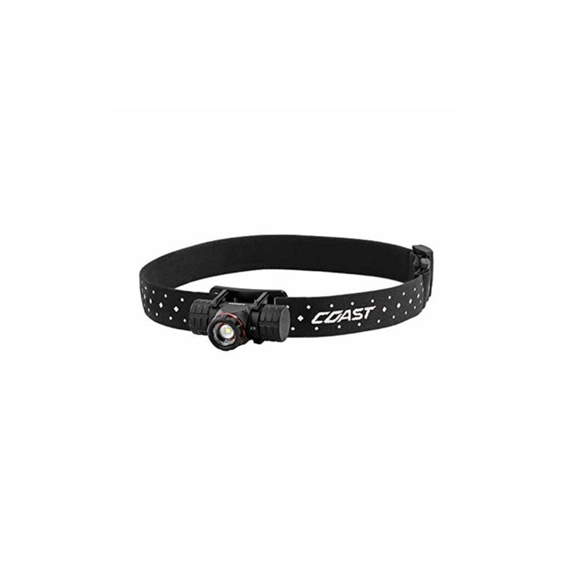 Coast XPH25R 410 Lumen USB RECHARGEABLE-DUAL POWER LED Headlamp with