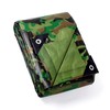 GUARD SHIELD Camo Tarp Waterproof 6x6 Feet Lightweight Camouflage Tarp
