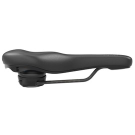 602 Ergolux Active 2.1 Trekking & City SQlab Bicycle Saddle 16 cm Black