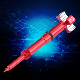 Motorcycle Air Fuel Mixture Screw, Precision Air Fuel Carburetor Mixture Screw Set for FCR FCR-MX Carburetor (Red)