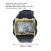 Digital Sport Watch Large Display LED Alarm Clock Shockproof 12/24