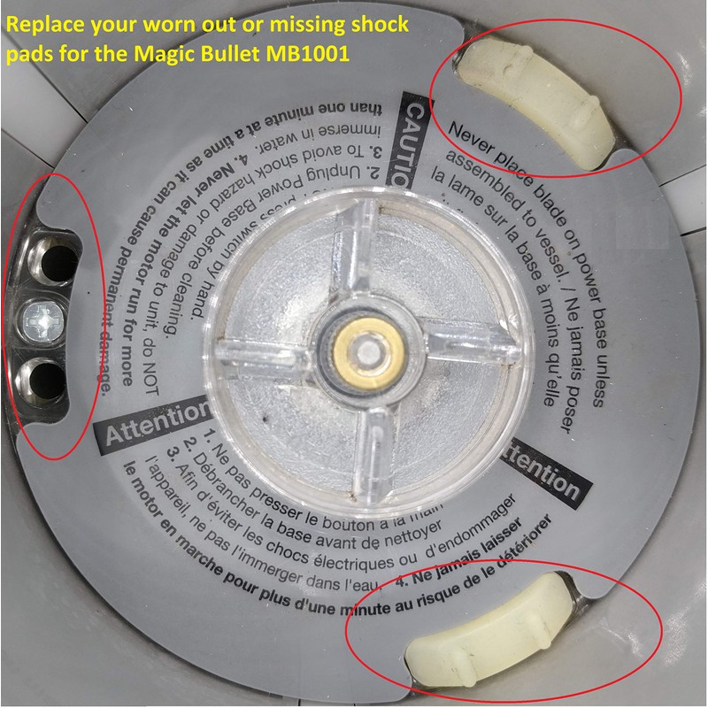 Blendin Replacement Rubber Bush Shock Pad Part, Compatible with Magic