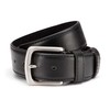 BEZLIT 30511 Men's Safe Belt Faux Leather, black, 125 cm