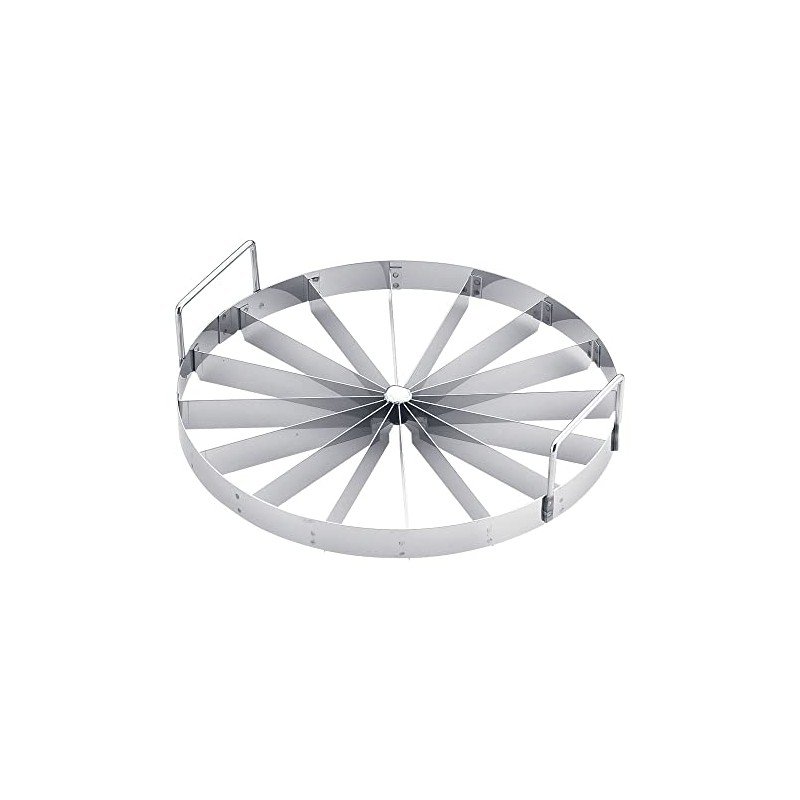 Endo Shoji WTL30816 Commercial Torte Cutter, 16-inch Cuts, Stainless Steel,