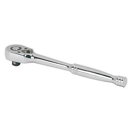 Sealey Ak660 Ratchet Wrench 1/4Sq Drive Pear-Head Flip Reverse
