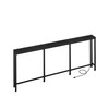 CHOEZON 78.7" Narrow Console Table with Power Outlet 7.1" Skinny