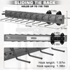 Sliding Tie Racks, 18 Tie Hanger Pull Out Belt Rack