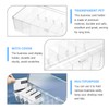 Cabilock Business Card Display Case Card Storage Box Organizer with