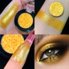 Afflano Yellow Glitter Eyeshadow, Diamond Yellow Shimmering Eyeshadow, Super Pigmented