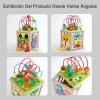 Cubo Actividades Montessori Educativo 7 En 1 Con Laberinto