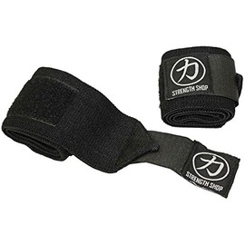 Strength Shop Hercules Wrist Wraps - Black (60 CM)