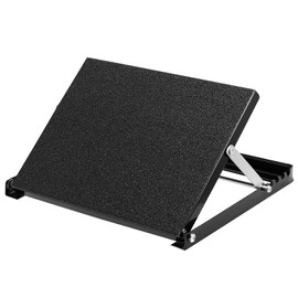 Professional Steel Calf Stretcher, Adjustable Ankle Incline Board and Stretch Board, Slant Board with Full Non-Slip Surface, 16" x 14", 4 Positions (500 LB Capacity)