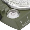 DC60‑2A Aluminium Alloy Foldable Multifunctional Luminous Compass Outdoor SuppliesArmy Green