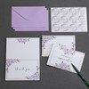 Funeral Thank You Cards with Envelopes Messages Inside and Matching