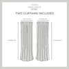 Exclusive Home Burke 100% Blackout Grommet Top Curtain Panel Pair,