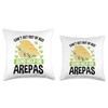 Arepas Grill Arepa Maker Venezuelan Snacks Arepa Flour Throw Pillow