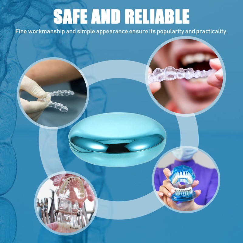 Retainer Case Retainer Container Box: Dental Mouth Guard Case Portable