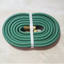 Parker 20' x 3/16" Twin Welding Torch Hose Oxygen Acetylene Grade R