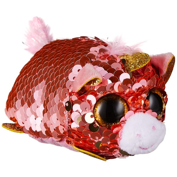 Ty, Teeny Reversible, Sunset - Unicornio con Lentejuelas, Muñeco de
