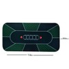 71 x 36Inch Texas Hold'Em Poker Mat Portable Rubber Poker