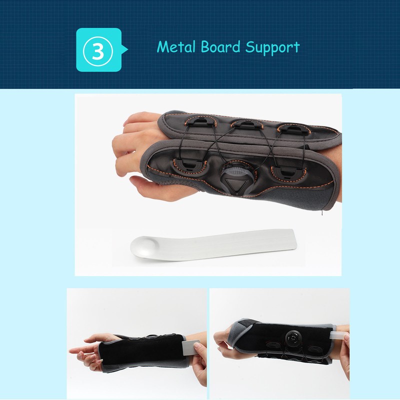 Wrist Support Brace Adjustable Compression Portable Pain Reduce Arthritis Brace