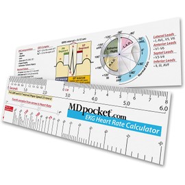 EKG Heart Rate Calculator Ruler