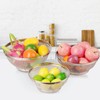 3 Pack Strainers for Kitchen, 18/8 Stainless Steel Colander, Fine