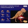 Puzzled 3D Puzzle Big Tyrannosaurus Wood Craft Construction Model Kit