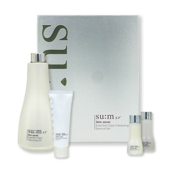 37 Degrees Skin Saver Essential Clear Cleansing Oil 400ml Large