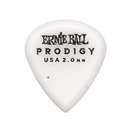 Ernie Ball 2.0 mm White Mini Prodigy Picks 6-Pack