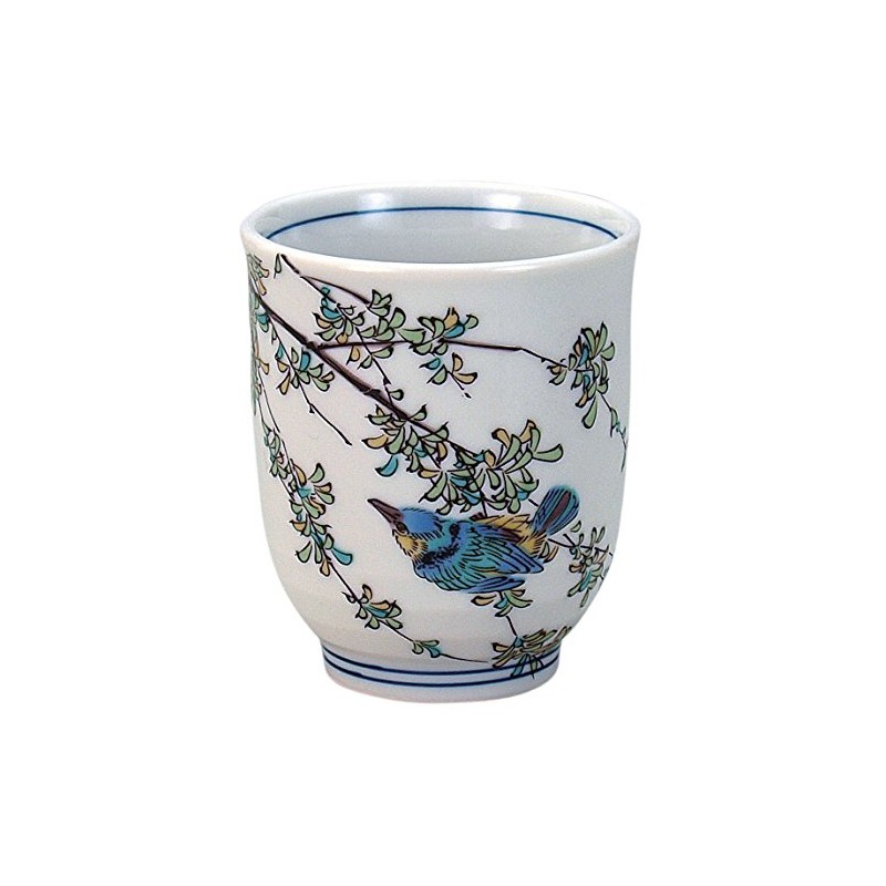 Kutani Willow Jade N58-12 Tea Cup