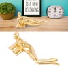Thinker Sculpture Modern Abstract Thinker Statue Hallway Desk Living Room