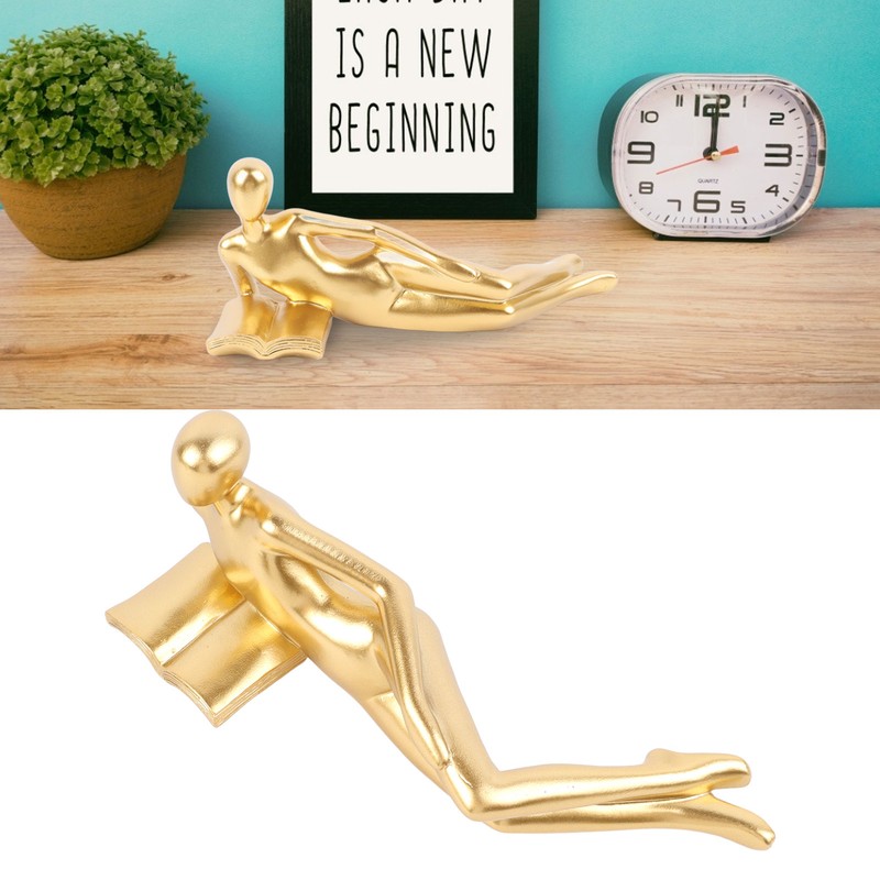 Thinker Sculpture Modern Abstract Thinker Statue Hallway Desk Living Room