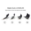 LASHVIEW 0.20 Thickness Silk D Curl Fake Eyelash Extensions Mixed