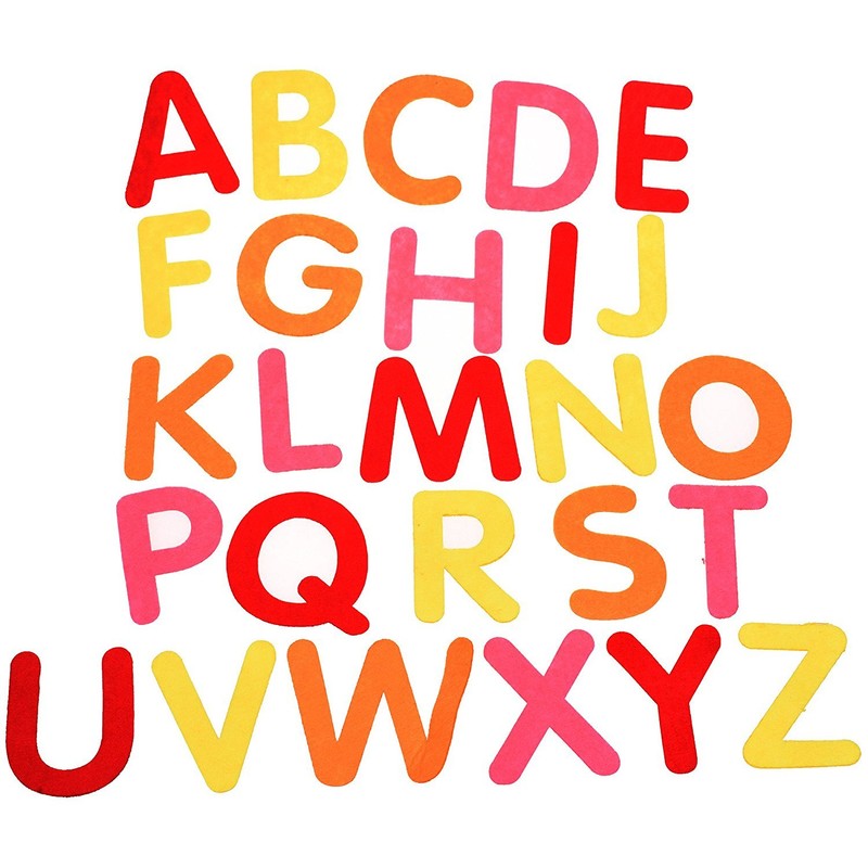BLUECELL BCP Random Color Set A to Z Lowercase Letters