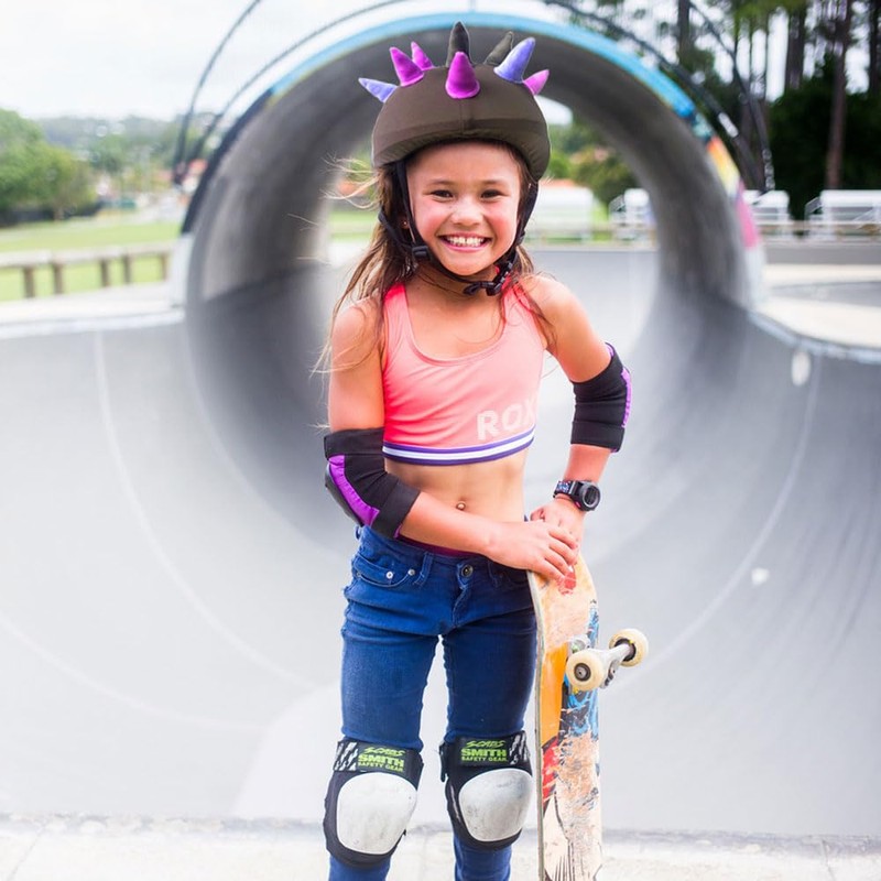 Coolcasc Showtime Cornes Purple Helmet Cover, Multi-Colour, One Size