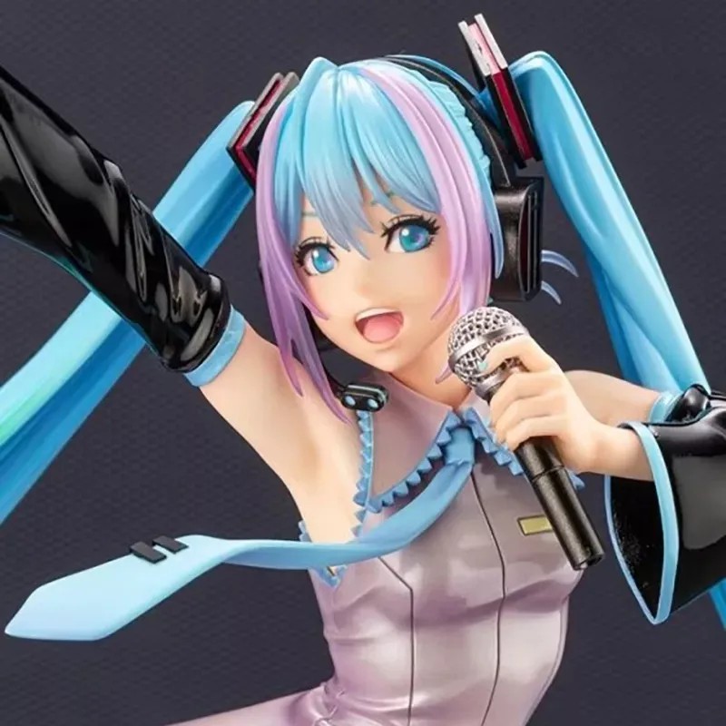 Jextech Figura Hatsune Miku Con Pequeño Pony Regalo Coleccion 21cm