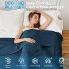 Cooling Blanket Made from 100% Bamboo, Soft & Breathable, Ideal