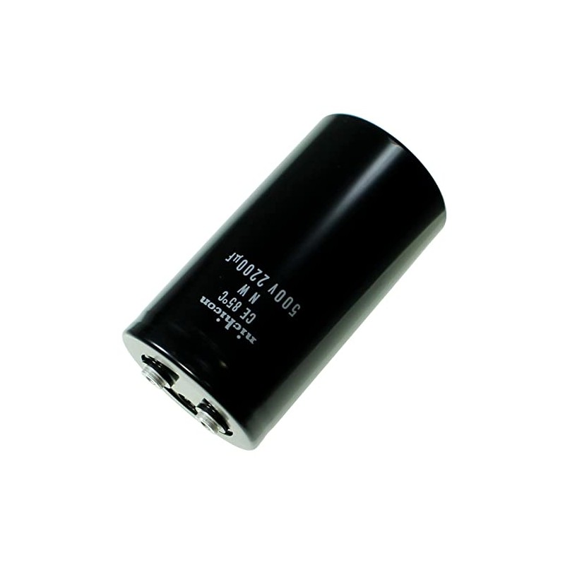 Screw Electrolytic Capacitor 2200µF 500V 85°C ; LNW2H222MTEBNU ; 2200uF